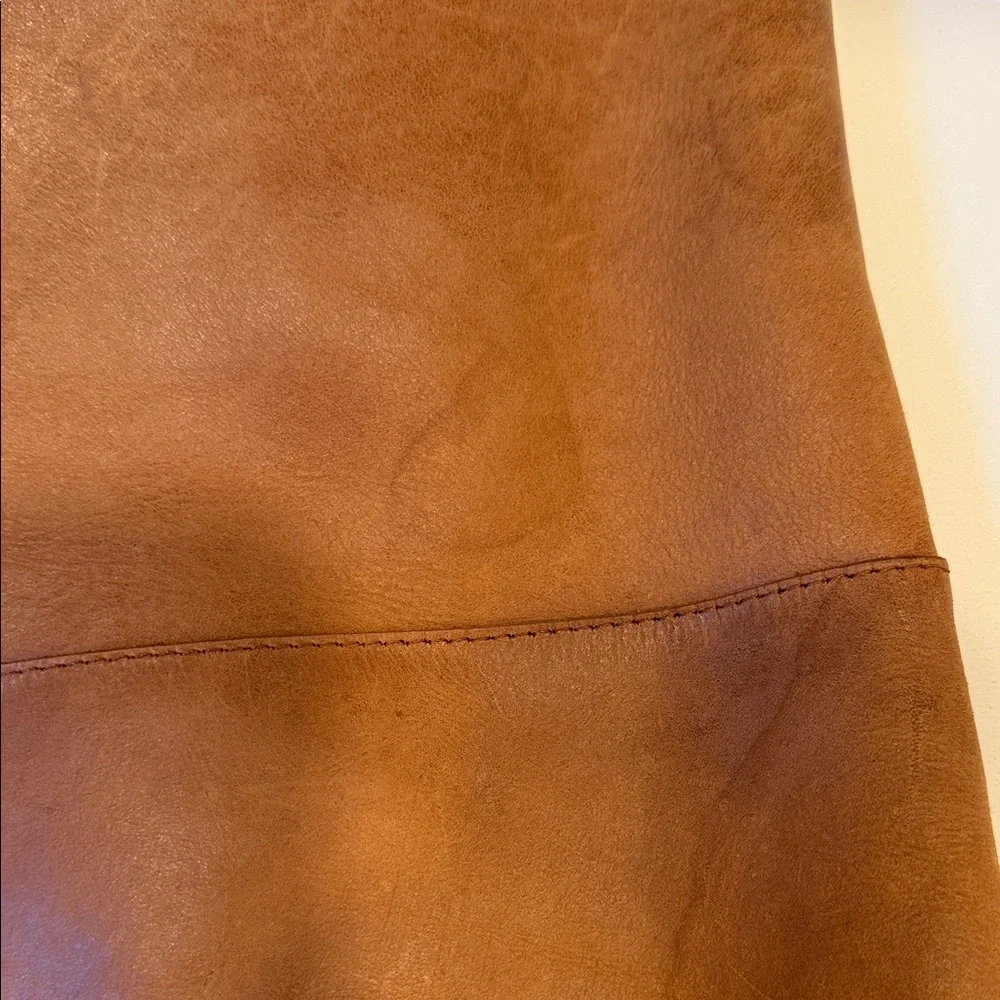Tan Leather Tote Bag - Picture 5 of 10